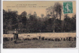 St-JUST-en-CHAUSSEE : Ferme Pion, Les Moutons, La Vie Aux Champs - Très Bon état - Saint Just En Chaussee