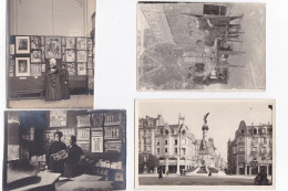 REIMS : 4 Photos, Boutique De Cartes Postales - Très Bon état - Reims