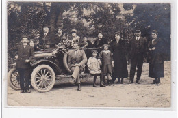 SAUMUR Ou ARCACHON : Famille Sculpteur Angevin Jouanneault (automobile) - Bon état (un Coin Plié) - Saumur