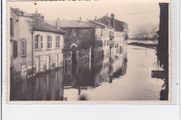 LONGEVILLE LES METZ: Carte Photo Inondations En 1947 - Tres Bon Etat - Other & Unclassified