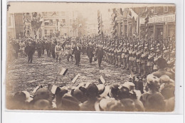 HAGUENAU : Militaires, Visite Du President Point Carré - Etat - Haguenau