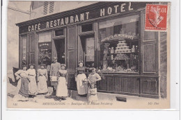 MONTLIGNON : Café, Restaurant Hotel, Produits Alimentaires, Boutique De La Maison Porcheray - Très Bon état - Montlignon