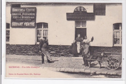 MAUBEUGE : Une Drole D'enseigne, Droguerie Du Centre, Voiture à Chien, Dedoyart Peintre - Tres Bon Etat - Maubeuge