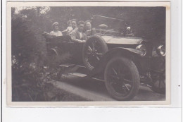 Carte Photo D'une Automobile En Forêt De MACHY En 1925 - Très Bon état - Autres & Non Classés