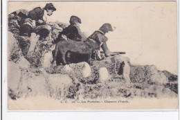 LES PYRENEES : Chasseurs D'izards (chasse) - Bon état (un Coin Plié) - Altri & Non Classificati