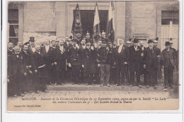 MOUZON : Souvenir De La Cérémonie Patriotique En 1912 """"La Latte"""" (militaires) - Très Bon état - Andere & Zonder Classificatie