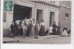 ROUEN : Lot De 4 Cartes Photos Des Messageries Générales Au 7 Rue Buffon - Très Bon état - Rouen