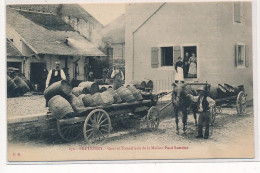 FRETIGNY : Quai Et Tonnellerie De La Maison Paul Sandoz - Tres Bon Etat - Sonstige & Ohne Zuordnung