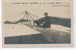 POITIERS : Aviation Photo Couvrat à Poitiers, Gilbert Landry Sur Osn Monoplan Borel - Tres Bon Etat - Poitiers