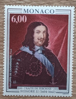 Monaco - YT N°1787 - Traité De Péronne Entre La France Et Monaco / Prince Honoré De Monaco - 1991 - Neuf - Unused Stamps