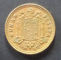 Espagne - Pièce De 1 Peseta 1975 (Juan Carlos I) - 1 Peseta