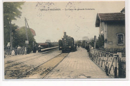 CHILLY-MAZARIN : La Gare De Grande Ceinture (rare En Couleur) - Tres Bon Etat - Chilly Mazarin