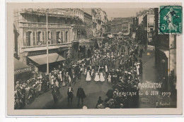 MONTLUCON : Cavalcade Au 6 Juin 1909 - Tres Bon Etat - Montlucon