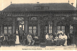 LONGPRE-les-CORPS-SAINTS : Buvette Marty De La Gare - Tres Bon Etat - Other & Unclassified