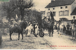 AUBERIVE : La Cavalcade Du 21 Mars 1909 - Tres Bon Etat - Auberive