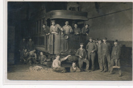 PARIS : Carte Photo D'un Tramway (place De L'Etoile à La Villette)  - Très Bon état - Nahverkehr, Oberirdisch