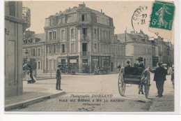 CHATEAUROUX : Place Aux Guédons Et Rue J-J Rousseau Photographie Dorsand, Autographe - Tres Bon Etat - Chateauroux