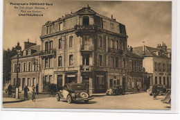 CHATEAUROUX : Rue Jean-jacques Rousseau Place Aux Guédoux Photographie Dorsand René, Autographe - Tres Bon Etat - Chateauroux