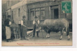 SAINTE-GENEVIEVE : Boucherie Lestrade, Boeuf De Pâques - Tres Bon Etat - Autres & Non Classés