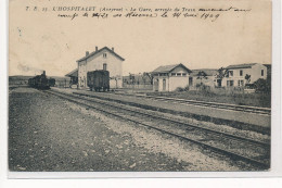 L'HOSPITALET : La Gare, Arrivée Du Train - Tres Bon Etat - Sonstige & Ohne Zuordnung