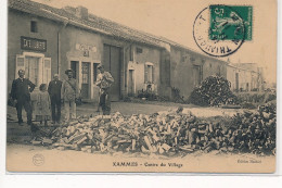 XAMMES : Centre Du Village, Facteur, Coupe Du Bois - Tres Bon Etat - Altri & Non Classificati