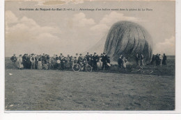Environs NOGENT-le-ROI : Atterrissage D'un Ballon Monté Dans La Plaine De La Place - Etat - Nogent Le Roi