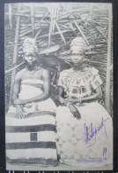 Cote D'ivoire Grand Bassam Deux Elegantes  Cpa Timbrée - Ivoorkust