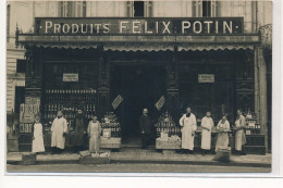 COMPIEGNE : Carte Photo De L'épicerie Félix Potin Au 4 Rue De Magenta - Très Bon état - Compiegne