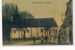 POILLY : L'église, Toillée - Tres Bon Etat - Andere & Zonder Classificatie