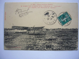 Avion / Airplane / Ecole D'Aviation Blériot / Bleriot XI-2 / Pilot : Aubrun Seen At Caubios Airport - ....-1914: Précurseurs