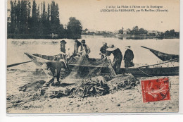 L'ESCAVE-de-VIGNONET : La Pêche à L'alose Sur La Dordogne - Tres Bon Etat - Andere & Zonder Classificatie