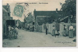 MARCILLY BARZY-sur-MARNE : Rue Principale - Etat - Andere & Zonder Classificatie