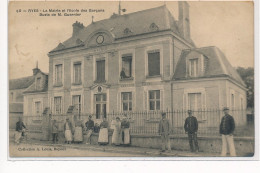 RYES : La Mairie Et L'ecole Des Garcons Buste De M. Guernier - Tres Bon Etat - Other & Unclassified