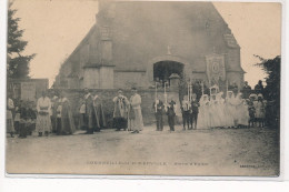 GONNEVILLE-sur-MERVILLE : Sortie D'église - Etat - Sonstige & Ohne Zuordnung