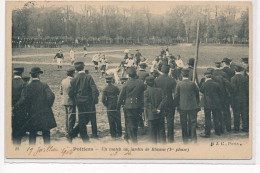 POITIERS : Un Match Au Jardin De Blossac 1er Phase, Rugby - Etat - Poitiers