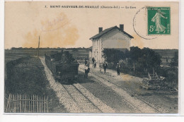 SAINT-SAUVEUR-de-NUAILLE : La Gare - Etat - Rochefort