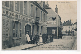 SEURE : Hotel Des Negociants, Rue De La Republique - Tres Bon Etat - Altri & Non Classificati