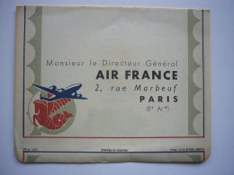 Avion / Airplane / AIR FRANCE /  Super Constellation / Carte Lettre / Airline Issue - 1946-....: Era Moderna
