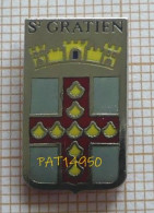 PAT14950 SAINT ST GRATIEN  BLASON  Dpt 95 VAL D' OISE En Version EGF - Städte