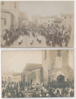 SAINT-MARTIN-D'ESTREAUX : Procession 2 CPA - Tres Bon Etat - Sonstige & Ohne Zuordnung