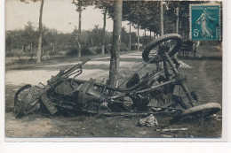 SARTHE : Accident De Voiture De Course - Tres Bon Etat - Altri & Non Classificati