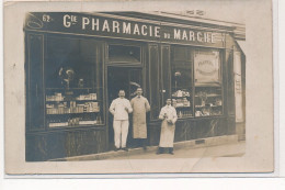 PARIS : Carte Photo De La Grande Pharmacie Du Marché 62 Rue De La Réunion - Etat - Arrondissement: 20