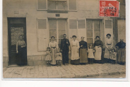 CARTE PHOTO A LOCALISER : Banlieu Parisienne - Etat - Photos