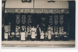 PARIS 6ème : LIBAN - Bar Du Monaco - 5 Carrefour De L'Odeon (actuellement "rattaché" Avec Le N° 7 Au N° 9) - TBE - Paris (06)