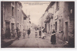 CHAMPIGNY SUR VEUDE : Rue De La Bonne Dame - Très Bon état - Altri & Non Classificati