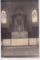 LA SOMMETTE : Carte Photo De L'autel De L'eglise - Très Bon état - Other & Unclassified