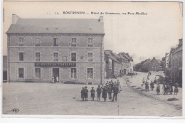 ROSTRENEN : Hotel Du Commerce Rue Pors Moëllou - Très Bon état - Other & Unclassified