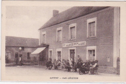 LITTRY : Café Restaurant Lecuyer - Très Bon état - Autres & Non Classés