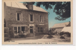 SAINT-GEORGES-la-POUGE : Hotel Du Commerce, Combier - Tres Bon Etat - Other & Unclassified