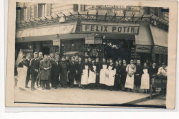 CARTE PHOTO A LOCALISER : Paris(?) Felix Potin - Etat - Photos